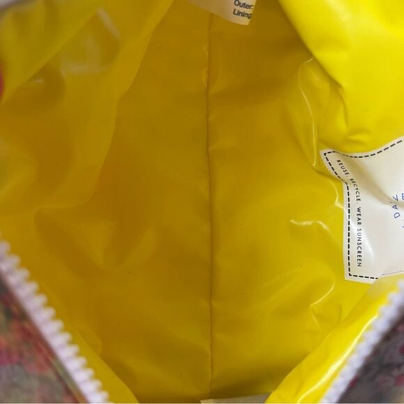 Athleta Supergoop Floral Makeup Travel Cosmetics Bag - Picture 5 of 5